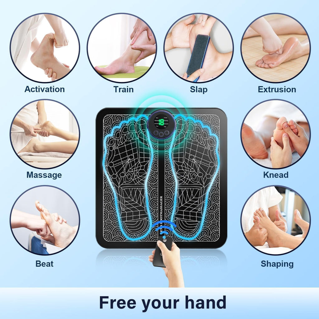 for Neuropathy Feet Stimulator Massage Mat for Circulation and Relief Neuropathy Wireless Stimulator - Image 3