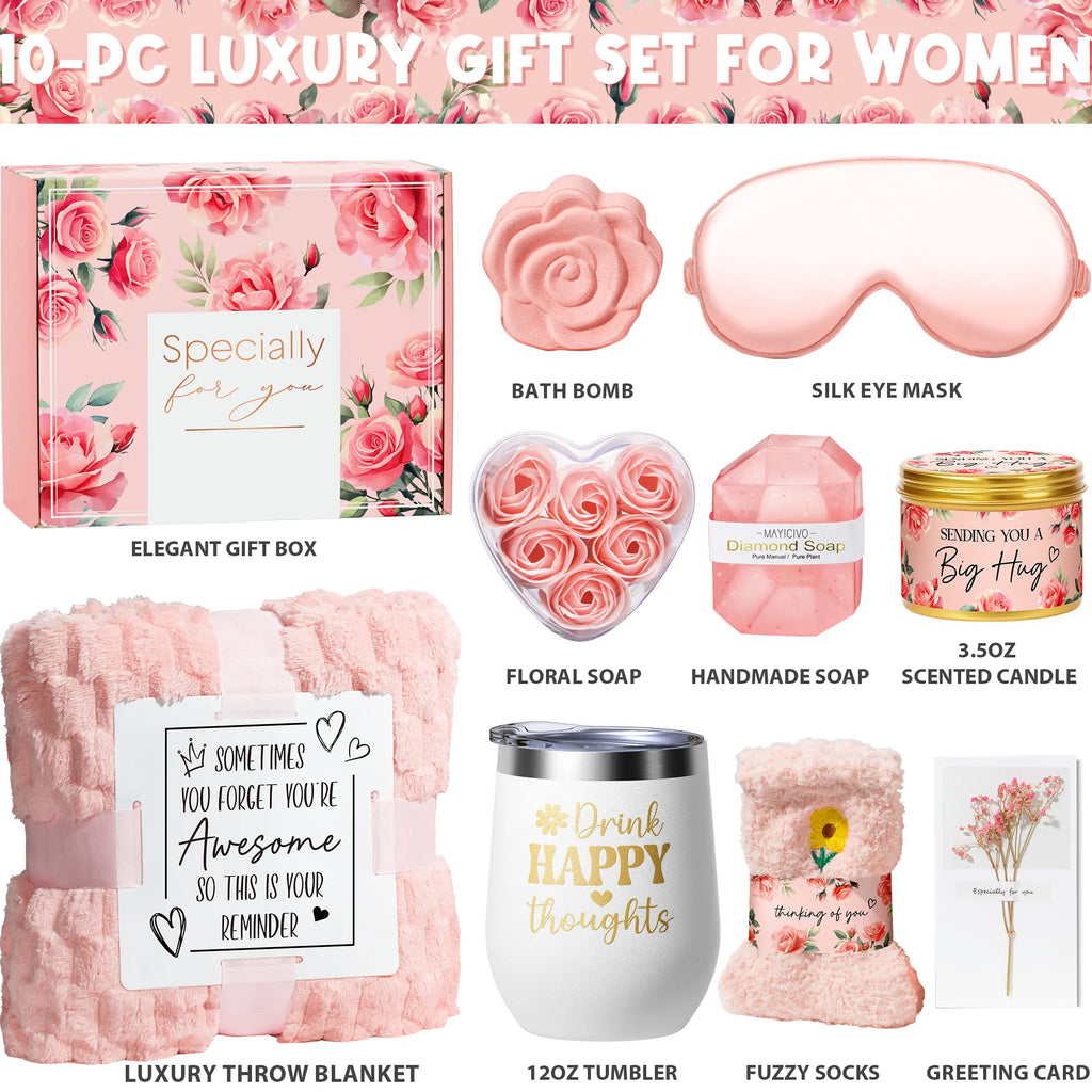 Birth Gifts for Women, Self Care Gifts, Get Well Soon Gifts, Relaxing Spa Gifts, Care Package, Unique Anniversary Gif... - Image 4