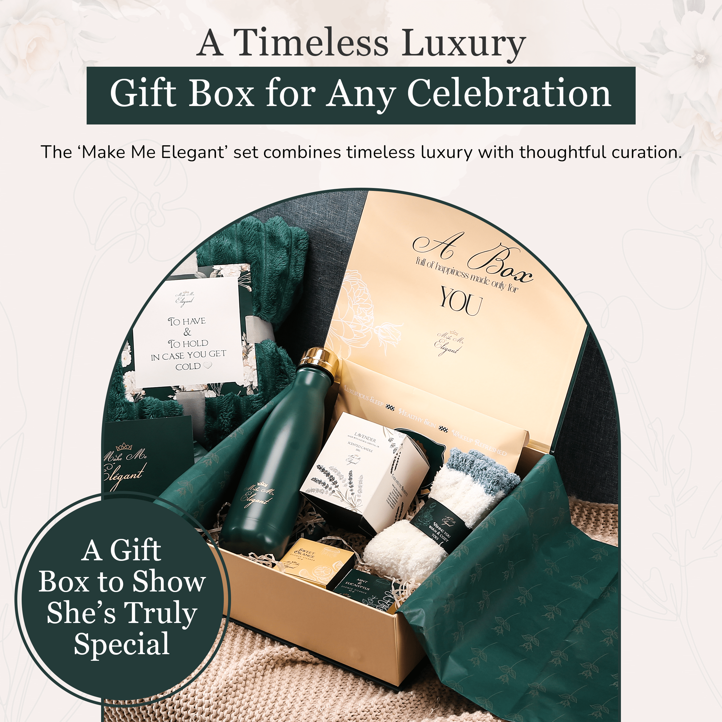 Relaxing Box, Self Care Gift Basket, Beauty Birthday Gift for Her, Mothers Day Gift Idea - Image 5