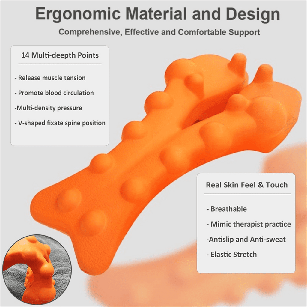 Ergonomic for Muscle Relaxation, Helps with Pain Relief Neck, Back, and Shoulders - Image 3