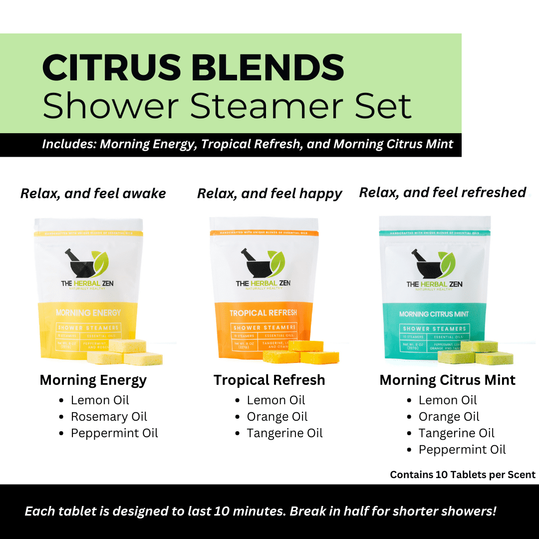 Steamers with Essential Oils Trio Set (3 Packs of 10 tablets, Value Set), Aromarapy Bombs, Relaxation Gift for Women ... - Image 3