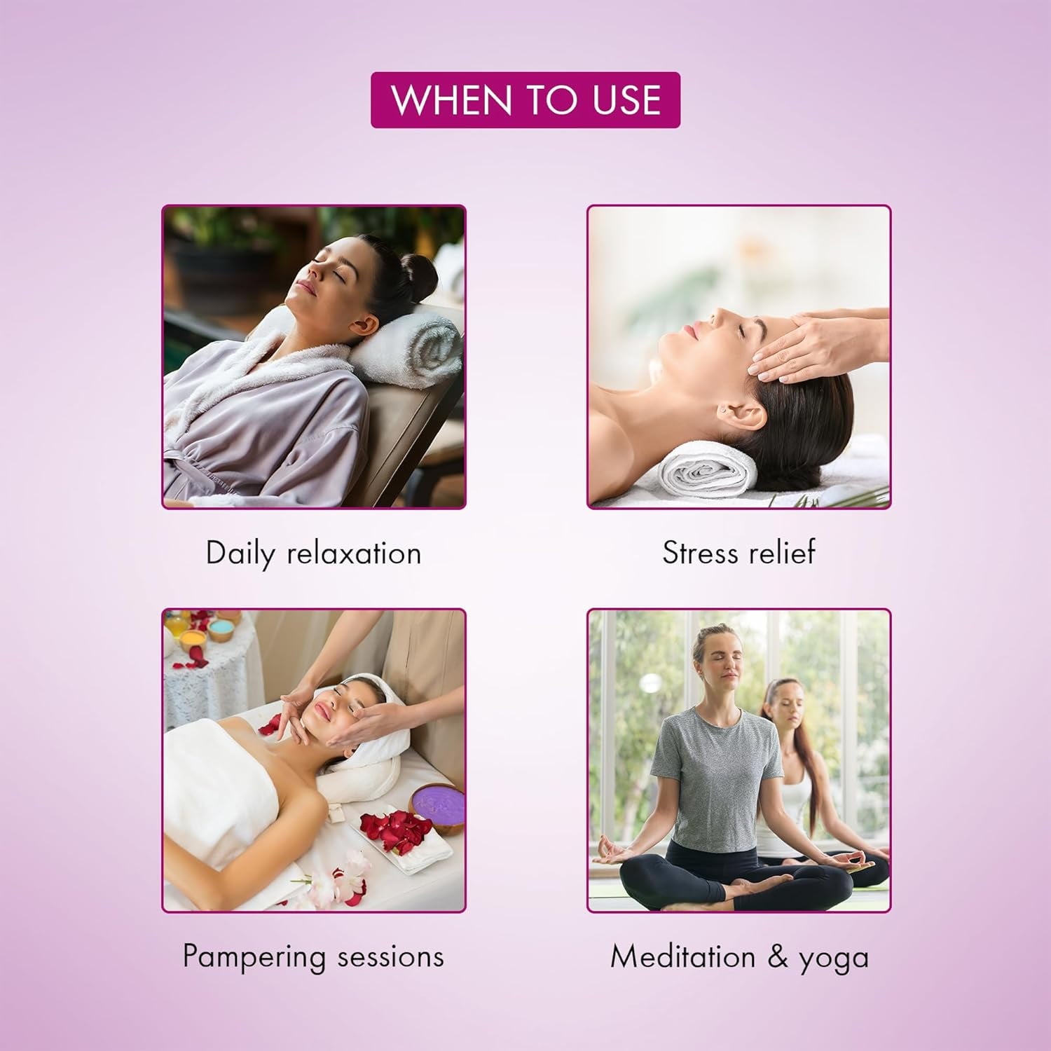 & Pamper Gift Set | 4-Piece Self-Care Kit | For Relaxing Home Experience - Image 6