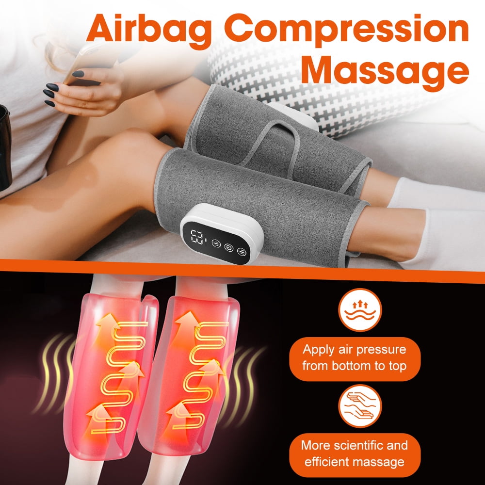 Massager for Circulation and Relief with Heat, Cordless Wearable Thigh or Leg Massagers, 3 Modes 3 Intensities Relax ... - Image 5