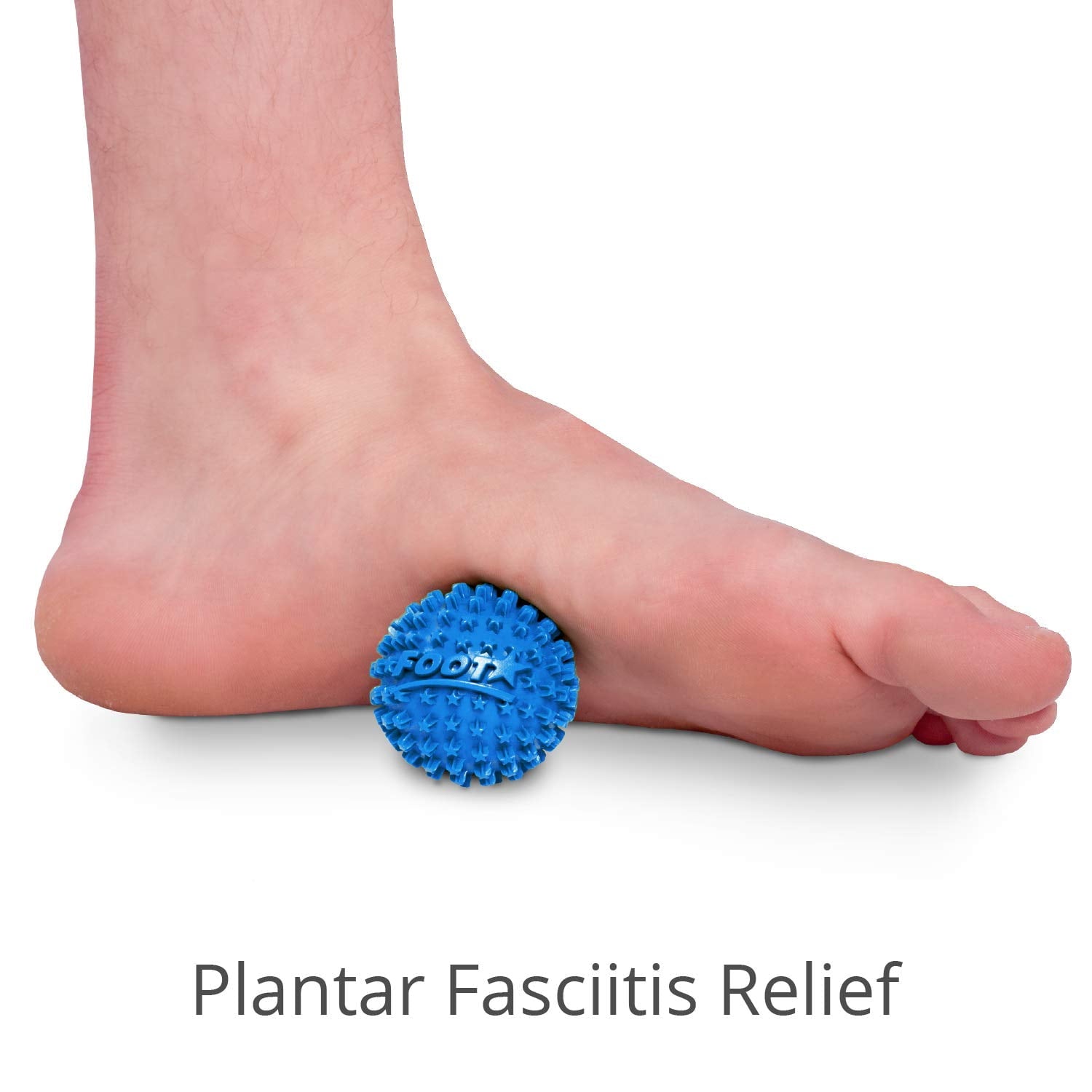 Star Massager Ball and Plantar Fasciitis Roller - Soothe Stress, Discomfort, Aches, & Tightness (Pack of 2, Blue, 2-I... - Image 4
