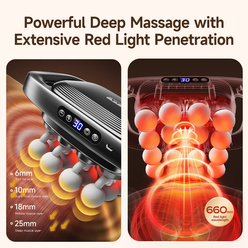 16 Massage Guns Deep Tissue, Neck Back Shoulders Legs Muscle Massager Percussion Massage Gun - Image 2