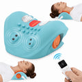4 in 1 Neck and Shoulder Massager with Heat, Wireless Neck Massager, Adjustable 6 Modes 9 Intensities, Portable Pillo...