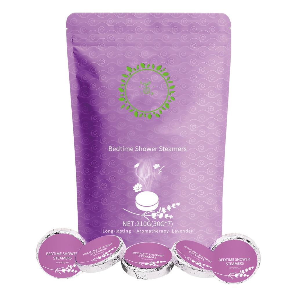 Aromatherapy Bath Tablets with Essential Oil, 7 Pack Fizzies, Relaxing Bath Experience, Soothing Fragrance, Holiday G... - Image 2