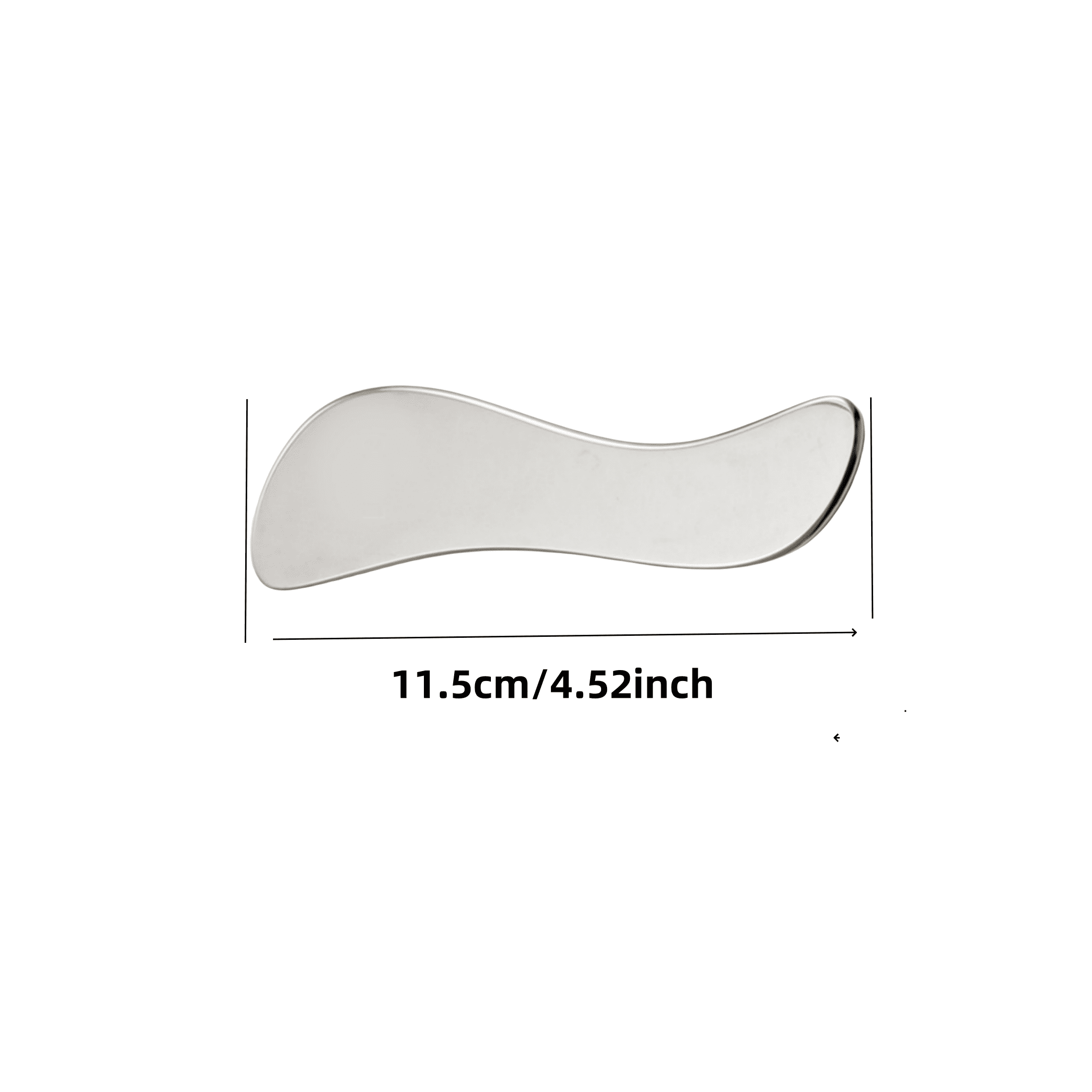 Stainless Steel Gua Sha, Metal Guasha Scraping Tool, Muscle Scraper for Deep Tissue/Fascia/Face/Scar,Tool for Body Pl... - Image 2