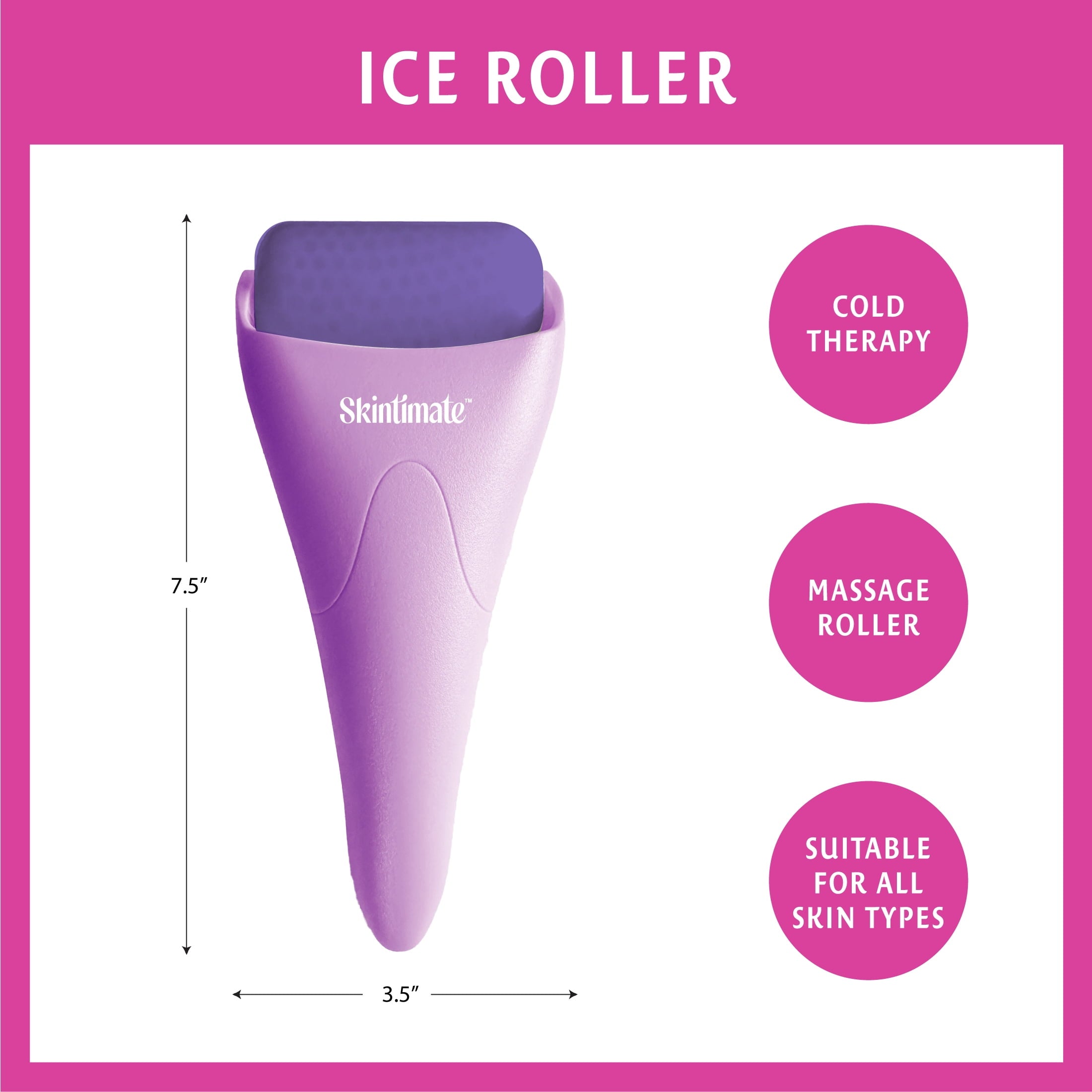 Ice Roller for Puffiness, Collagen, Muscle Relief - Image 3