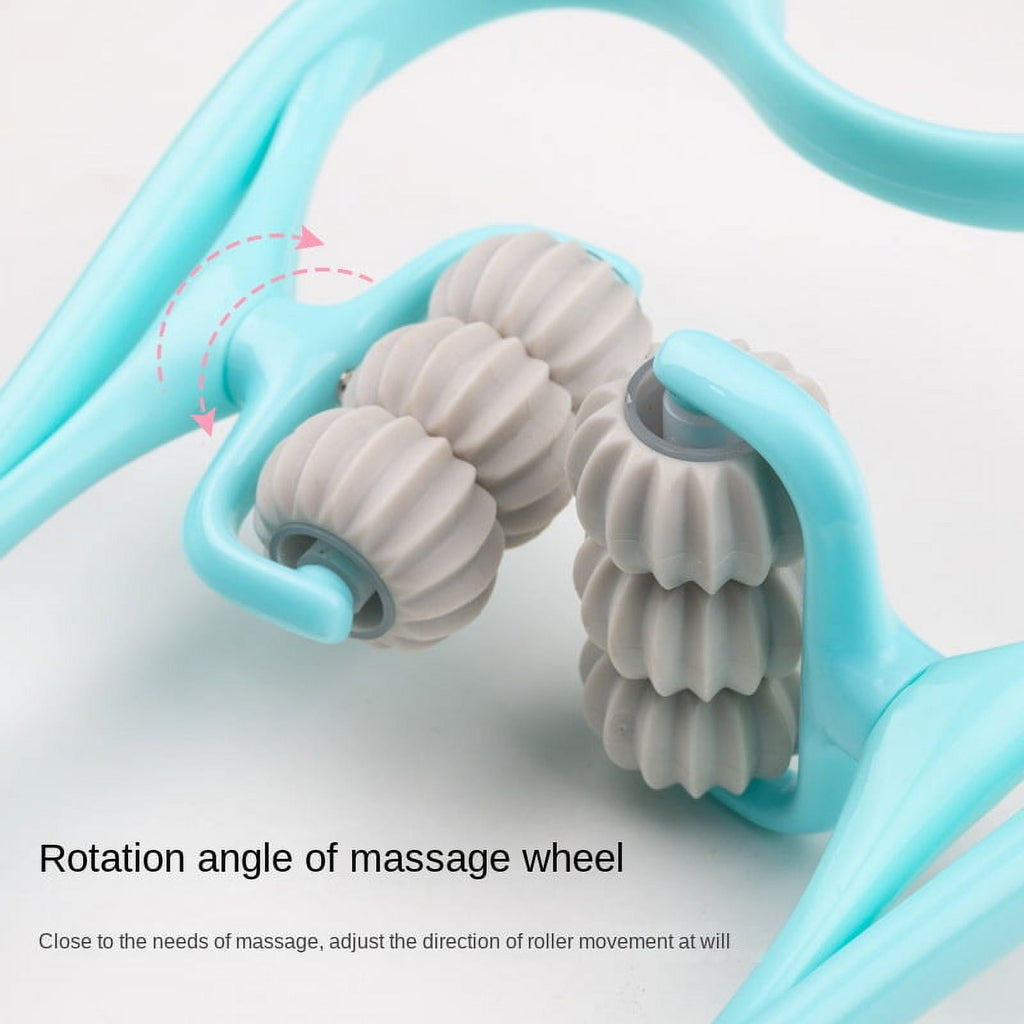 spine massager multifunctional kneading roller ball manual clip neck shoulder and neck massager roller shoulder massager - Image 5