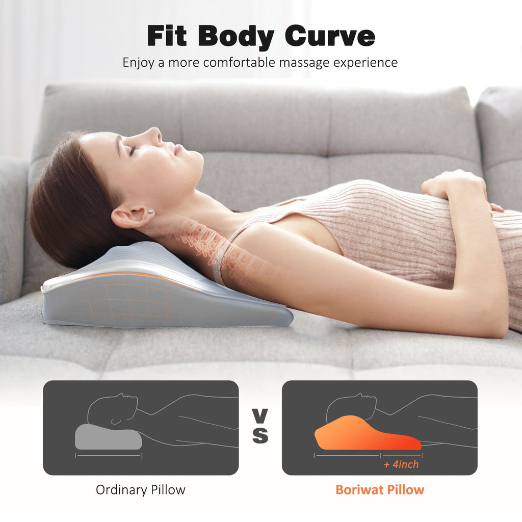 and Back Massager with Heat, Shiatsu Deep-Kneading Massager for Chairs, Car, Gift for Women & Men - Image 4