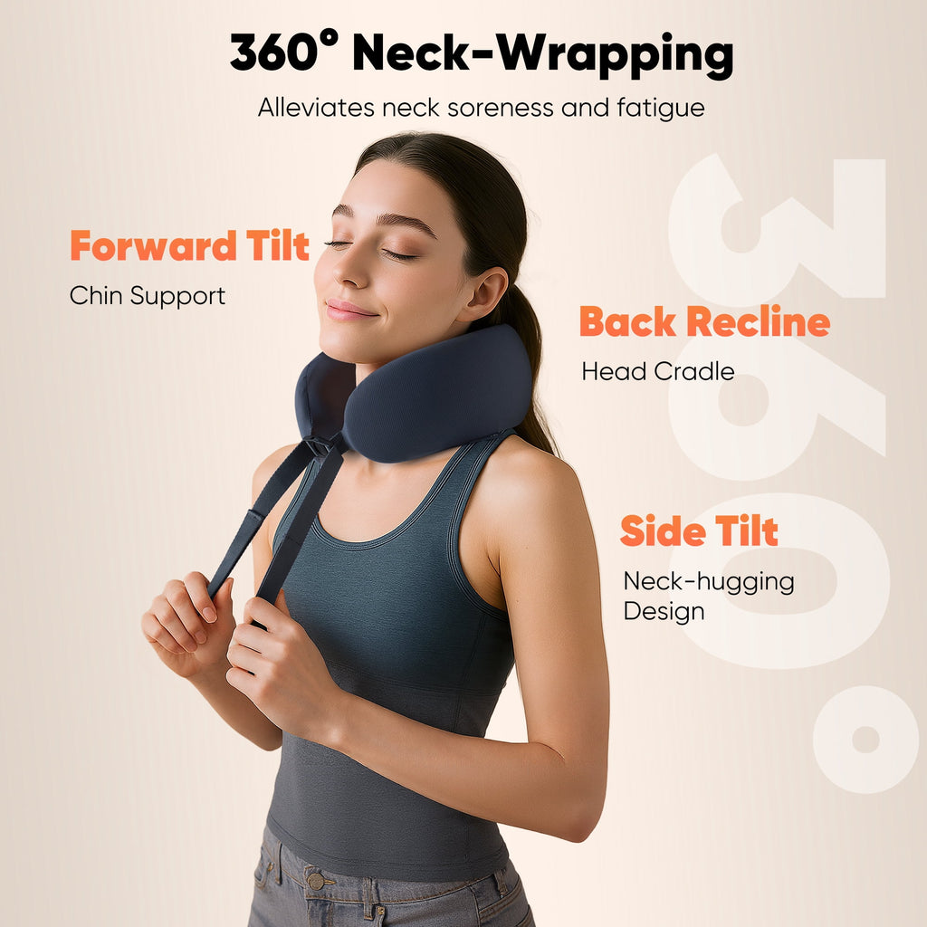 for Deep Tissue,Shiatsu with Heat,Rechargeable 3D Kneading for Home Office Car Travel,Gifts for Women Men - Image 2