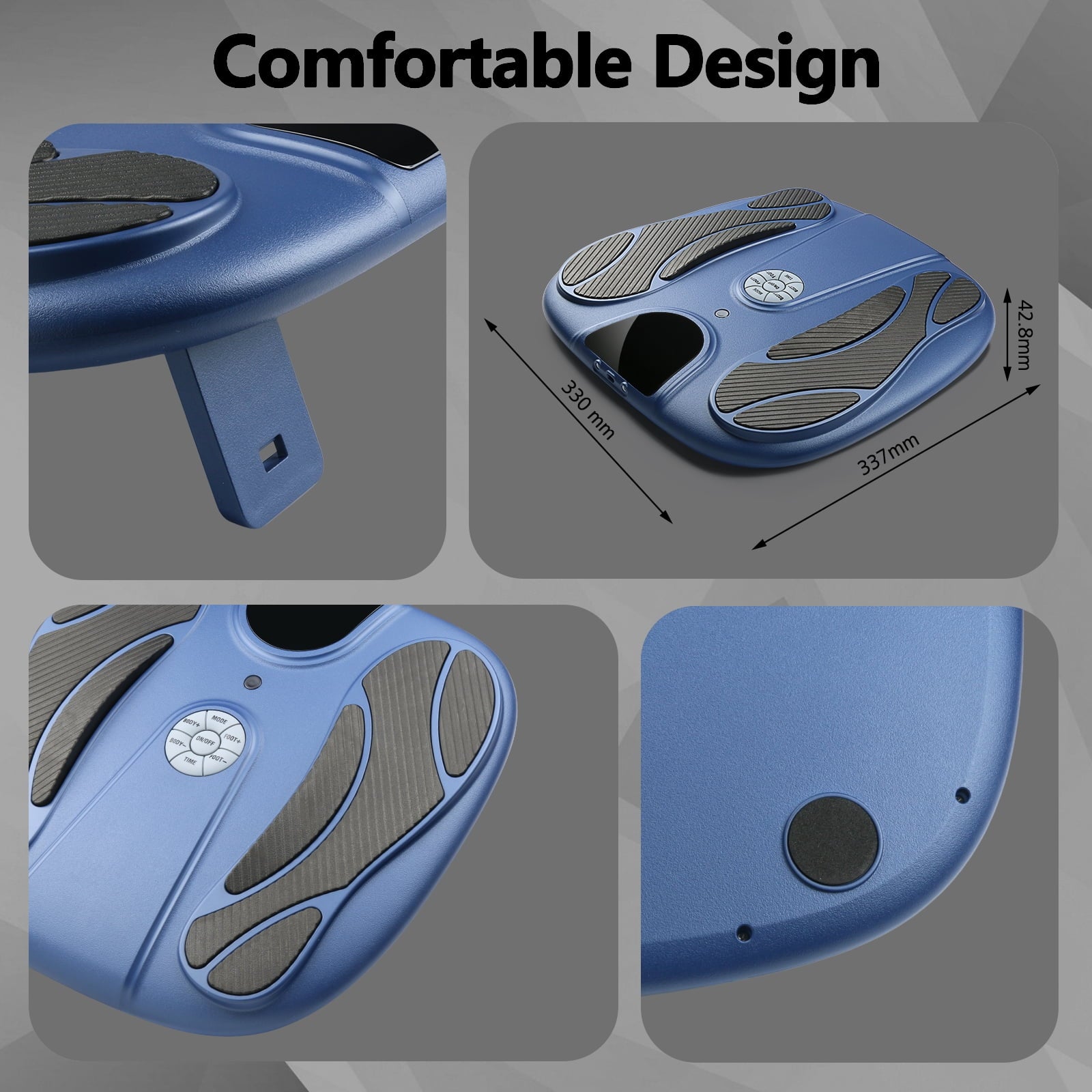 Foot Massager for Neuropathy, Foot Massager with 8 Reusable Electrode Pads, Foot Massager for Circulation and Pain Re... - Image 3