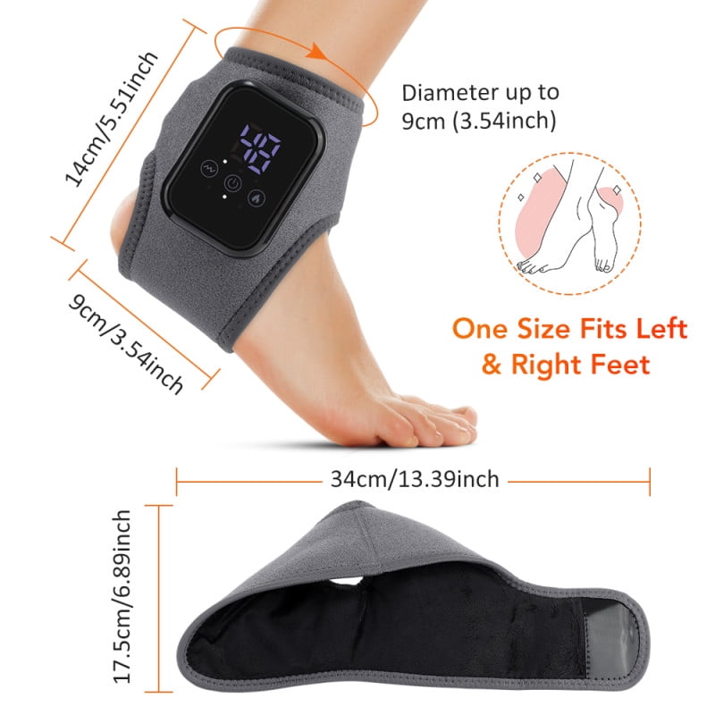 with Heat & Vibration, Portable Foot , 3 Temperature & 3 Intensity Levels, Type-C Charging 2000mAh, 15-Min Auto Off, ... - Image 2