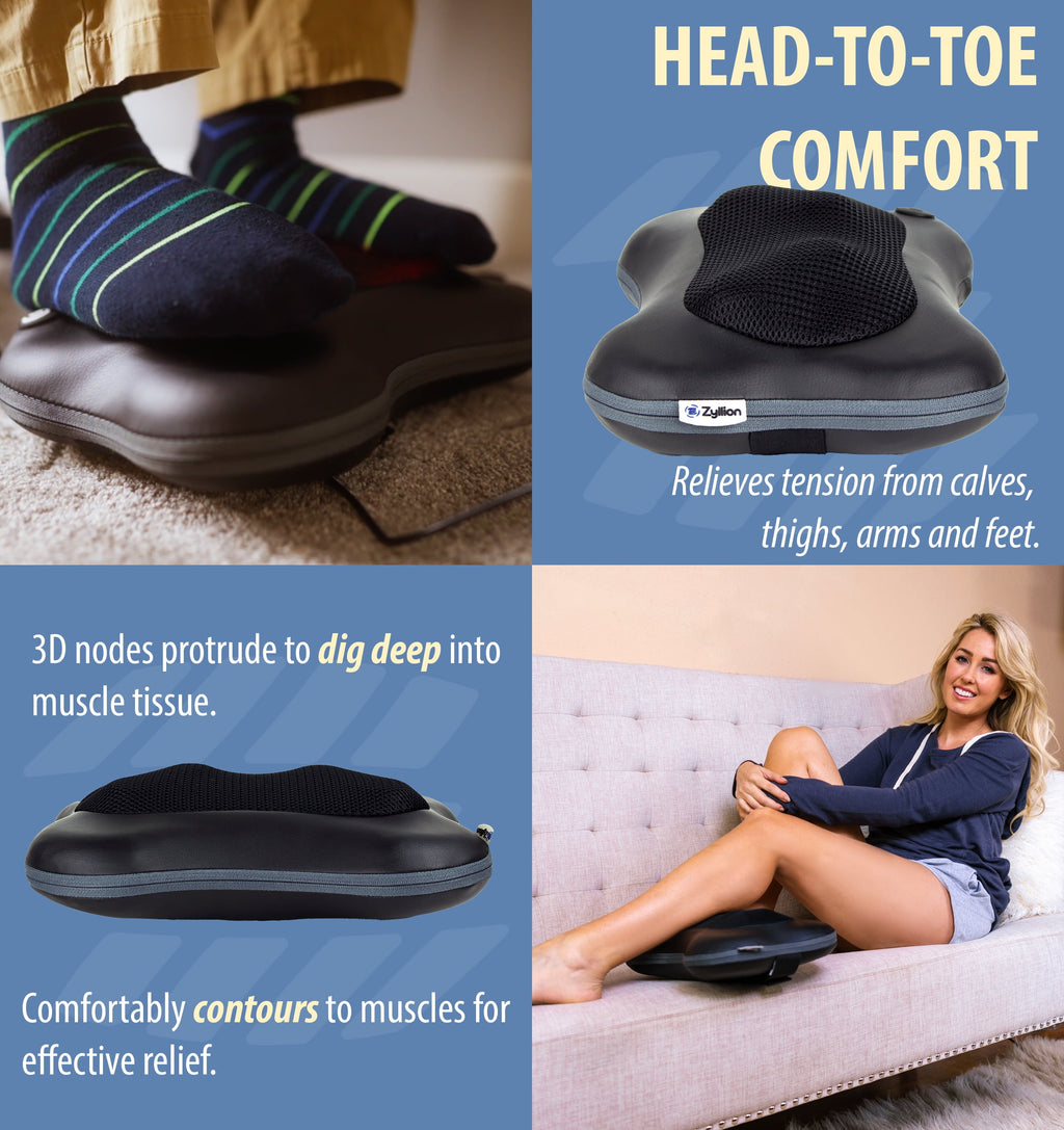 & Neck Massager with Heat for Muscle Pain, Black - Image 6