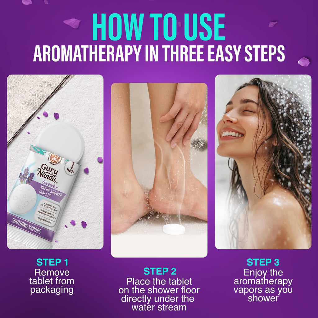 Shower Tablets, Aromatherapy Shower Steamers with Menthol, Relaxing & Soothing Scent, Gift-Ready - 15ct - Image 5