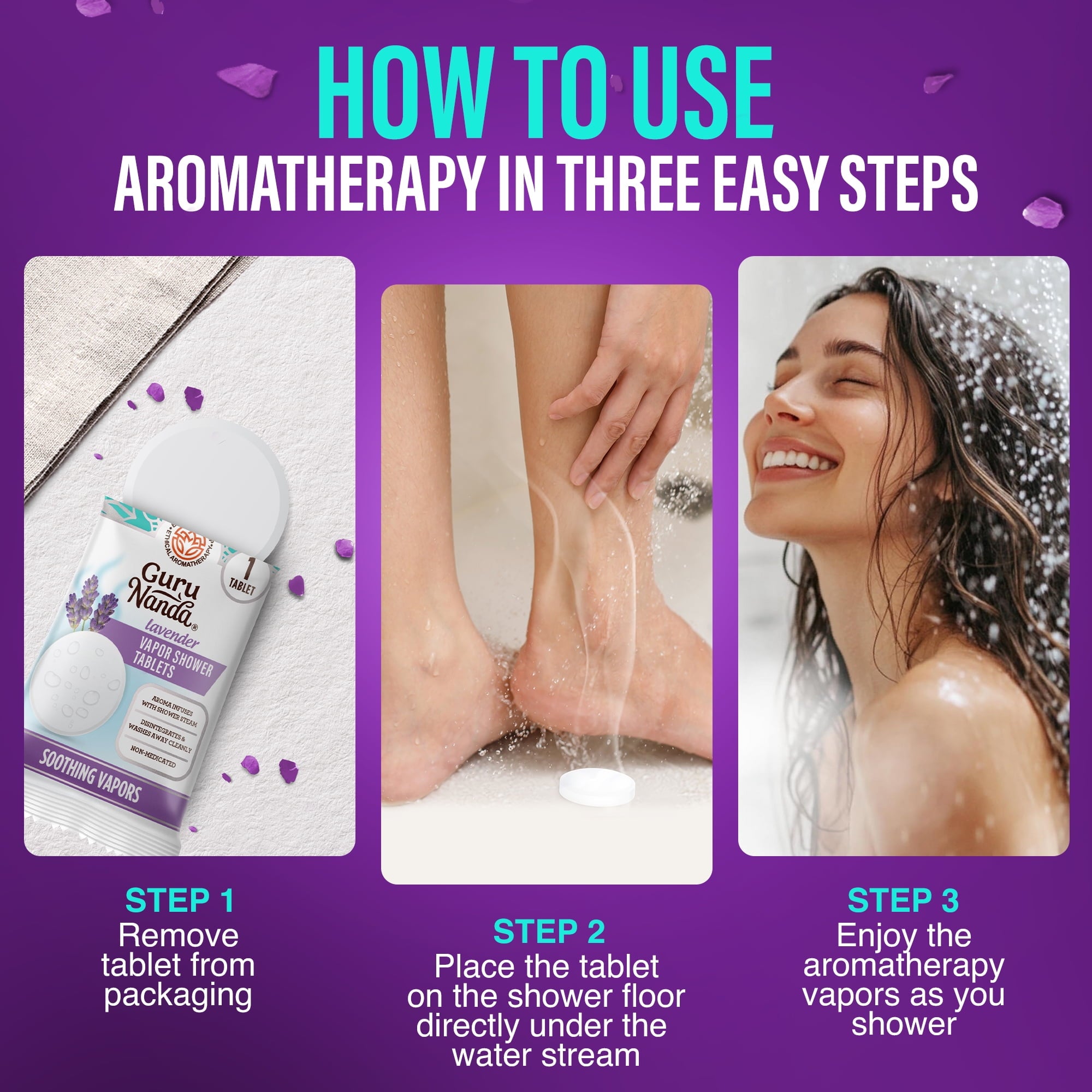 Shower Tablets, Aromatherapy Shower Steamers with Menthol, Relaxing & Soothing Scent, Gift-Ready - 15ct - Image 5