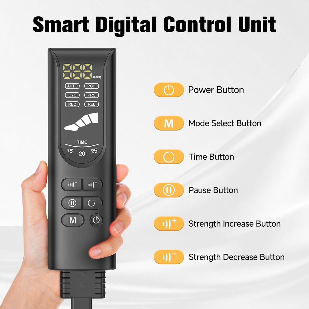 Leg Massager, Leg Massager for Leg Relaxation and Pain relief , 6 Modes 8 Intensities 3 Timers,Gift for Women Men - Image 6