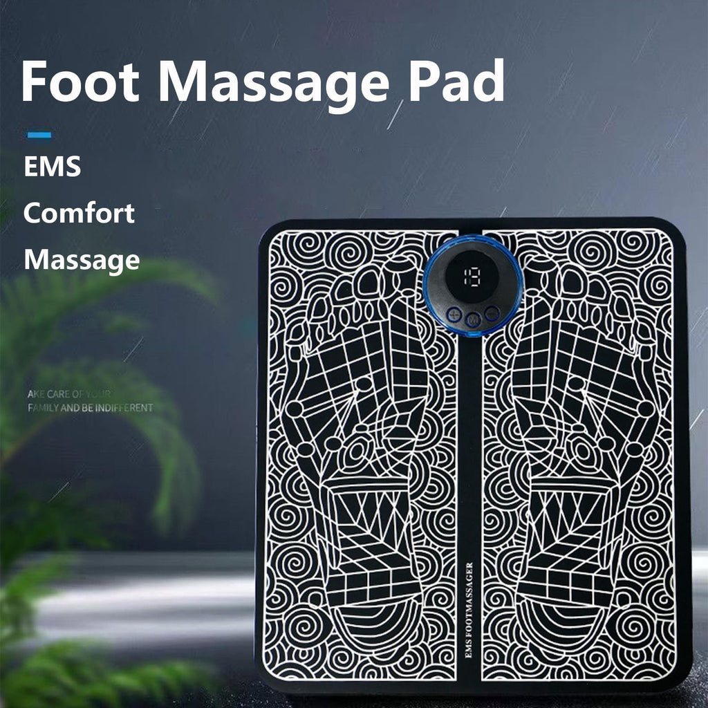 Foot Massager for Muscle Relaxation, 8 Modes & 19 Levels of Massage Intensity, Display Screen, USB Rechargeable - Image 5