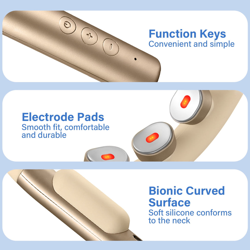 for Pain Relief Deep Tissue, with Heat, Portable Gift for Women Men - Image 2