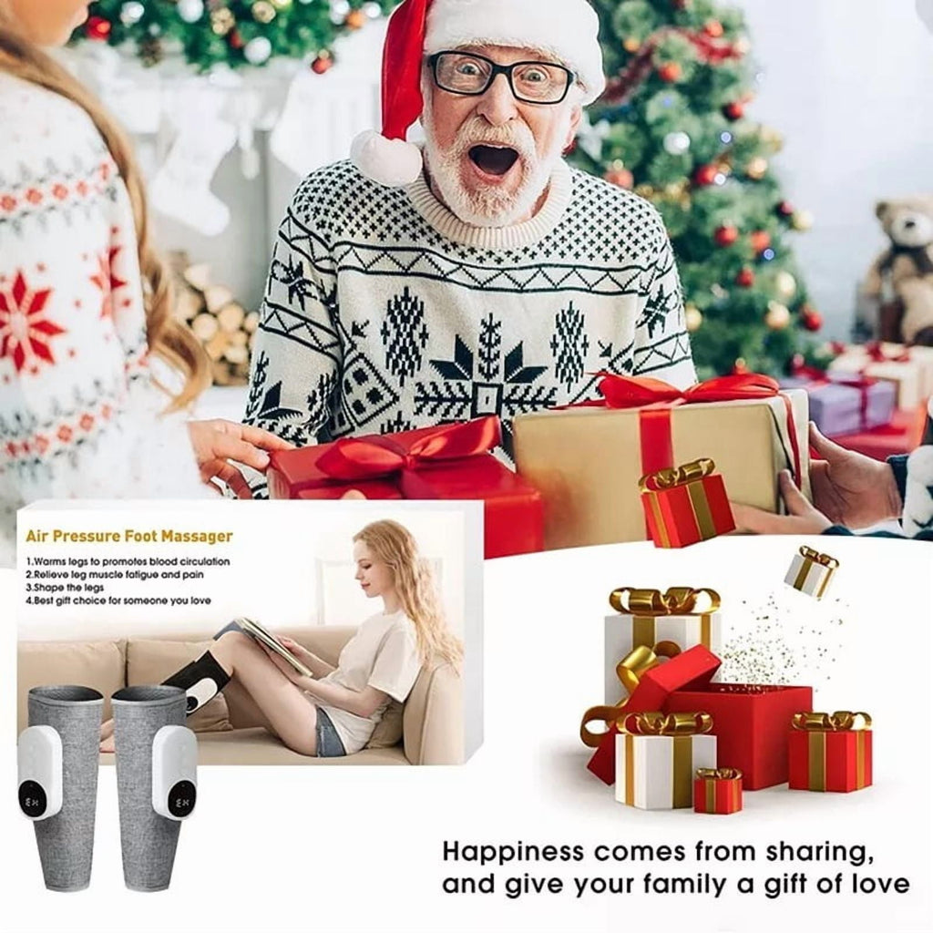 1 Massager for Circulation and Pain Relief, Calf Air Compression Massager with Heat, Massager with 3 Intensities, 3 M... - Image 4