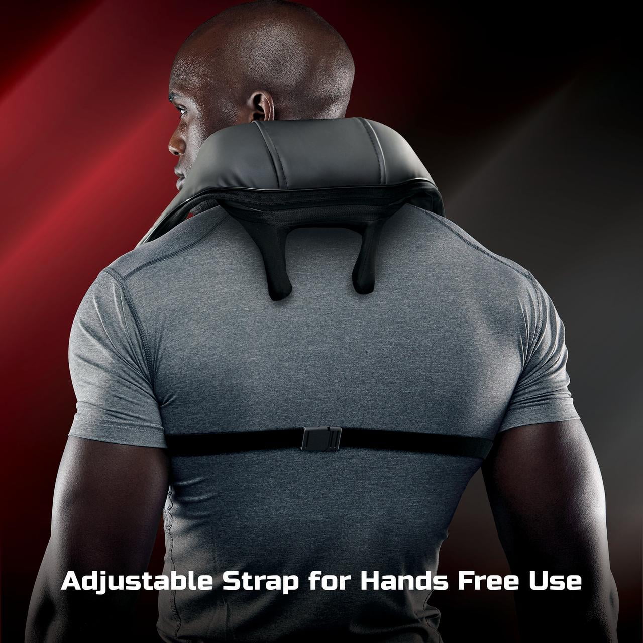 Pro Back and Neck Massager, Cordless Heated Neck and Shoulder Massager - Image 6