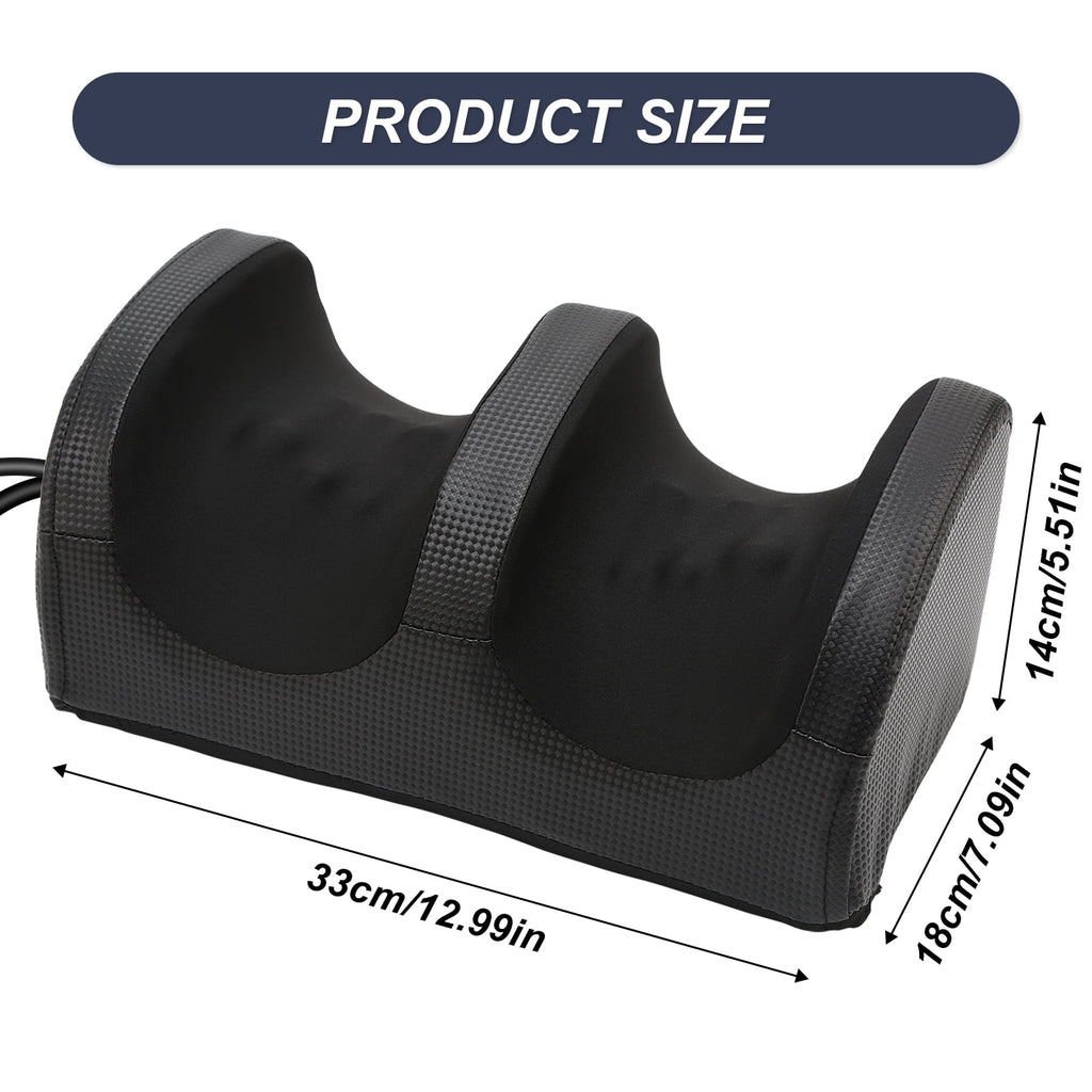 Electric Foot Massager Machine with Heat, Shiatsu Kneading Feet and Calf Massagers for Relaxation, Plantar Fasciitis ... - Image 2