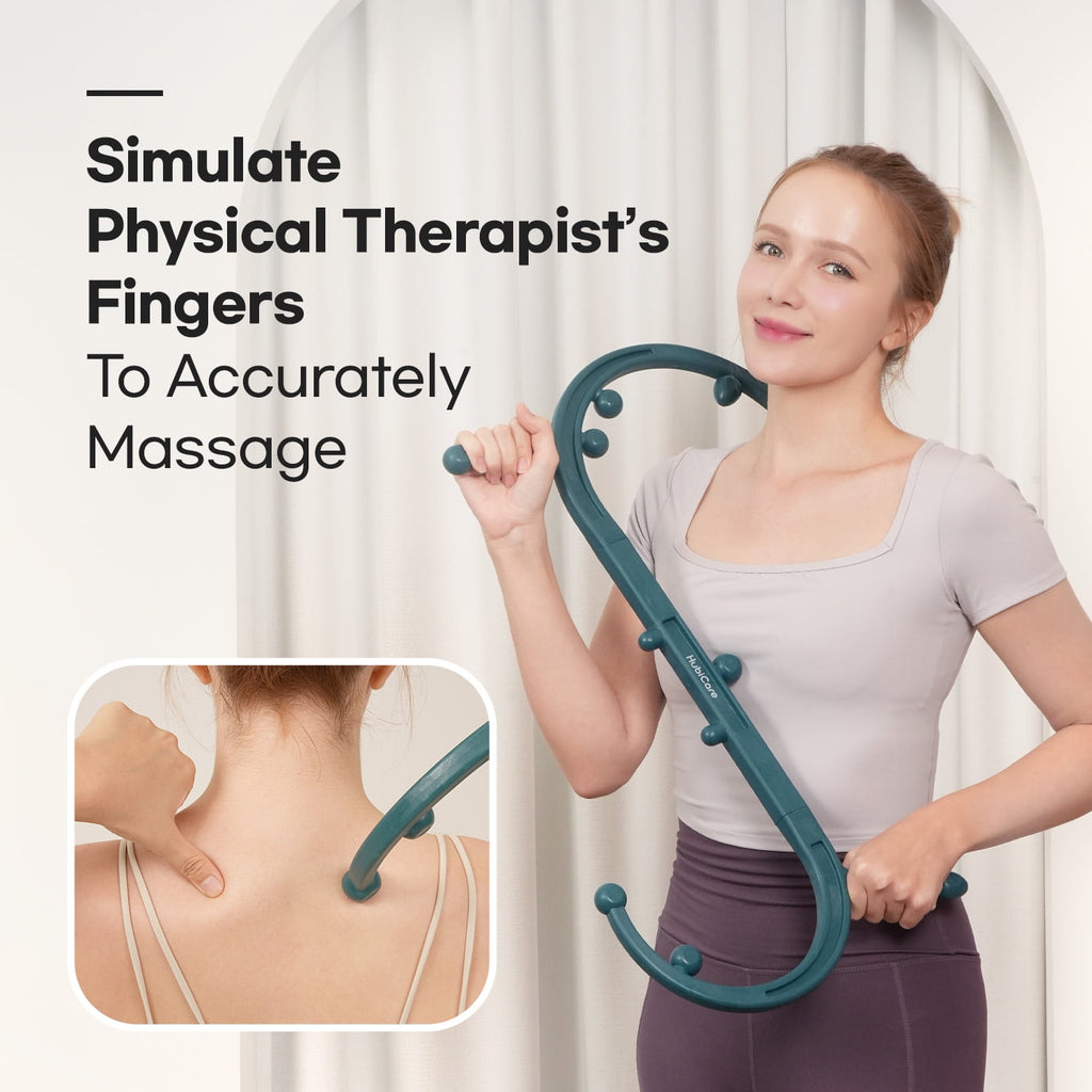 Stick, Trigger Point Cane, Body Deep Tissue, Handheld Back, Neck, Shoulder, Leg and Feet, Muscle Release Tool Self Ho... - Image 2