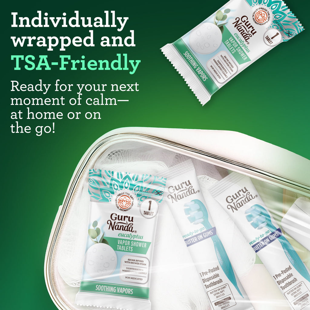 Shower Tablets Aromatherapy Steam Tablets - Non-Medicated - 10 Individually Wrapped - Image 3