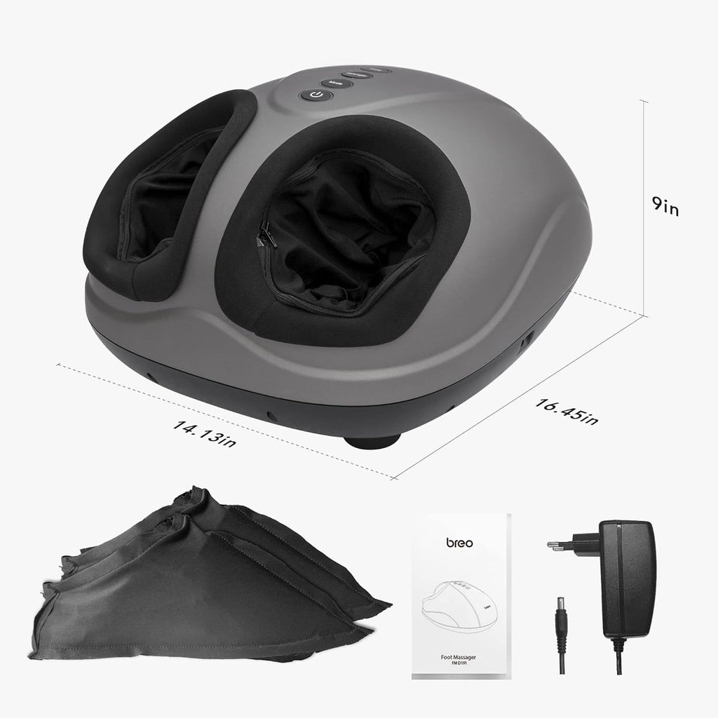 Massager with Heat, Deep Kneading for Plantar Fasciitis, Fits Men Size 12, Gift - Image 6