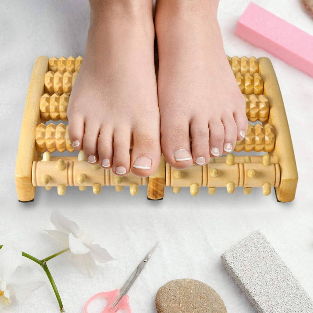 Roller, Wooden for Plantar Fasciitis Pain Relief Heal Spur Deep Tissue Acupressure & Heel - Image 5