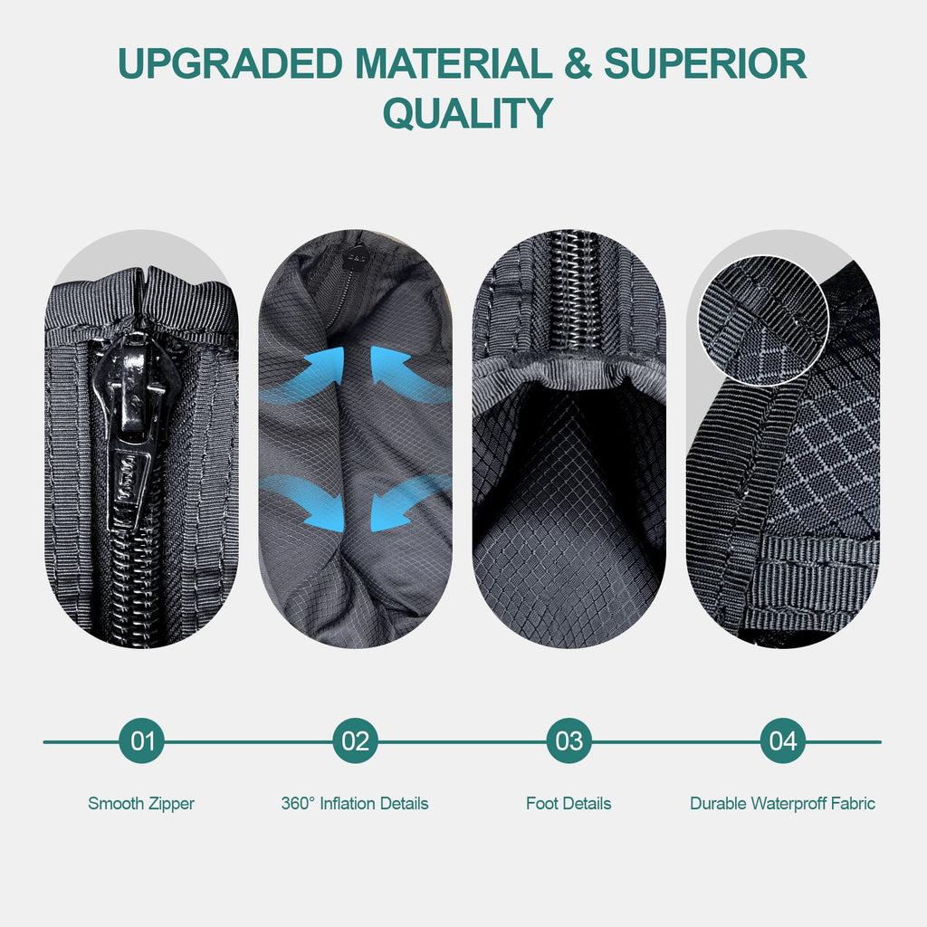 Air Compression Boots Full Leg Massager for Circulation and Pain Relief Helpful for Foot Edema Restless and Relaxatio... - Image 2