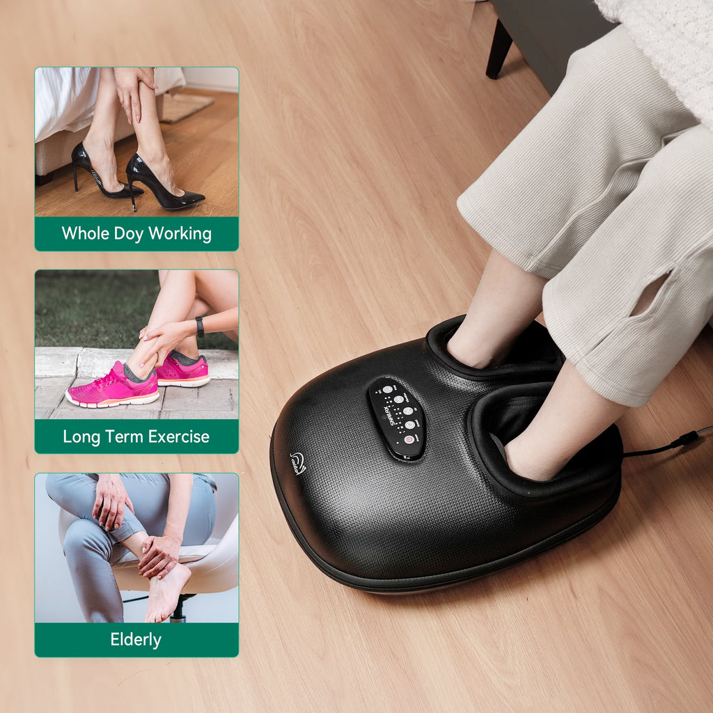 Massager with Soothing Heat, Kneading Improve Blood Circulation, Gifts - Image 6