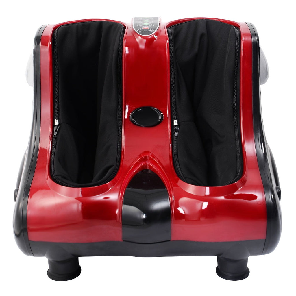 Shiatsu Kneading Rolling Vibration Heating Foot Calf Red - Image 2