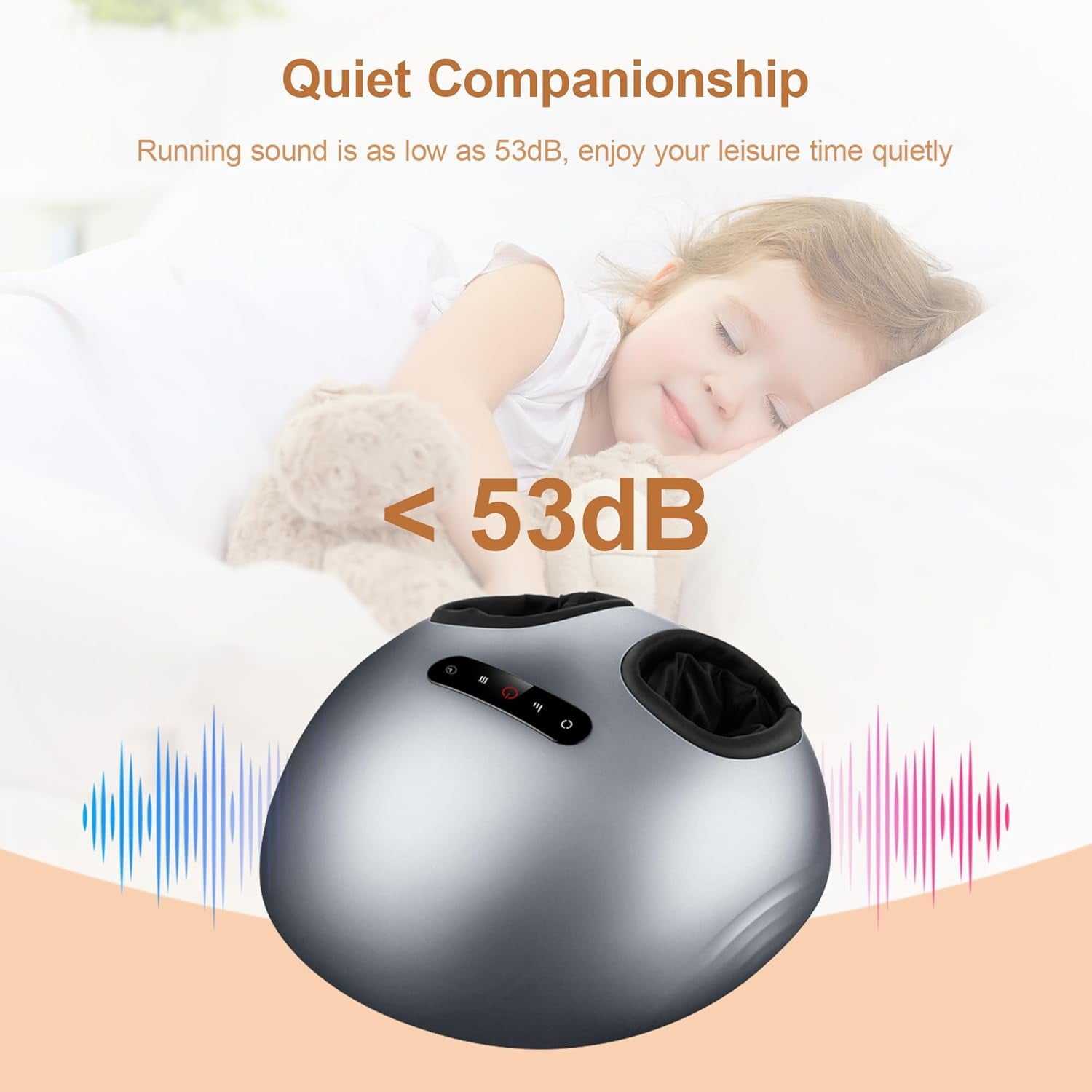 Deluxe Electric Foot Massager with Soothing Heat, Full Airbag Wrap and Deep Kneading Shiatsu Nodes for an At-Home Spa... - Image 4