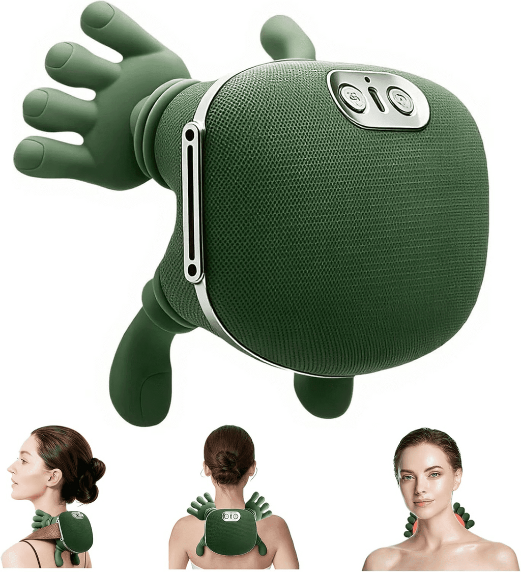 Massager, with Deep Kneading for Neck, Shoulder Trapezius, Shoulders, And Legs - Perfect Gift for Seniors
