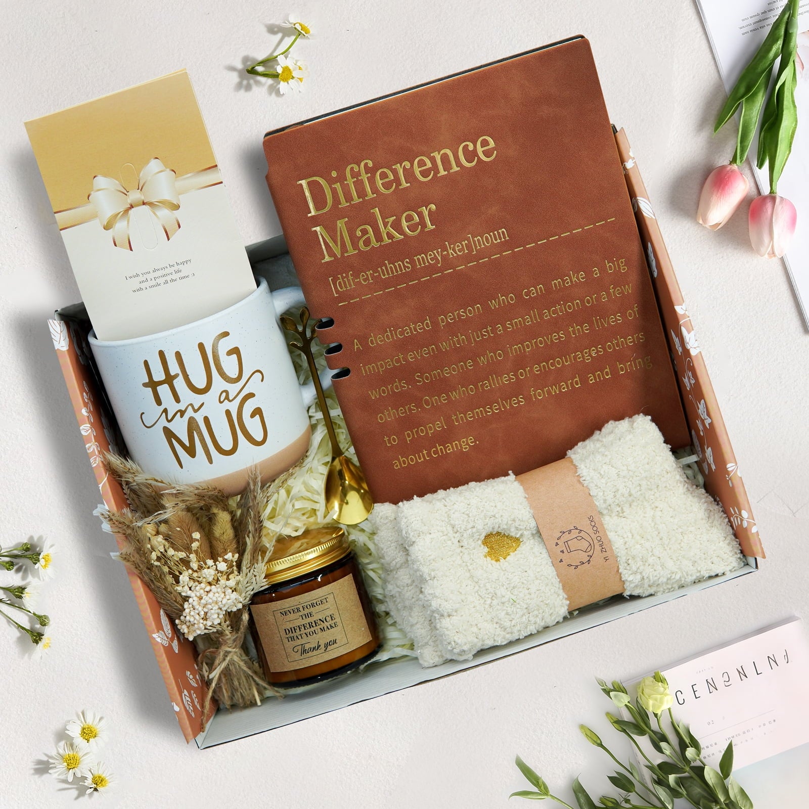 for Women Get Well Soon , Unique Birthday for Women Spa Gift Baskets Package Mothers Day for Mom Sister Wife Grandma ... - Image 3