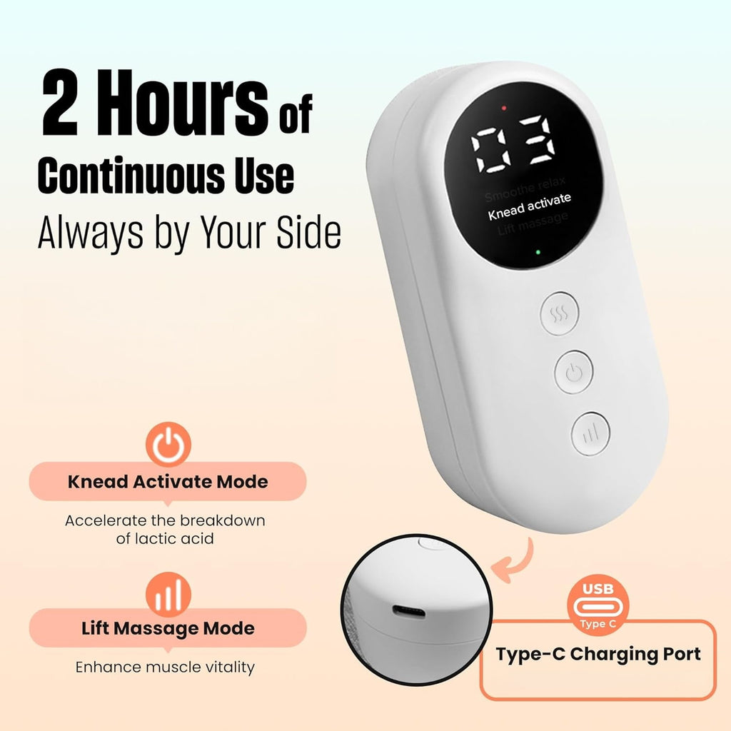 massager, calf circulation massager, 3 intensities and 3 modes, easy to use, suitable for relaxing feet, calves, thig... - Image 5
