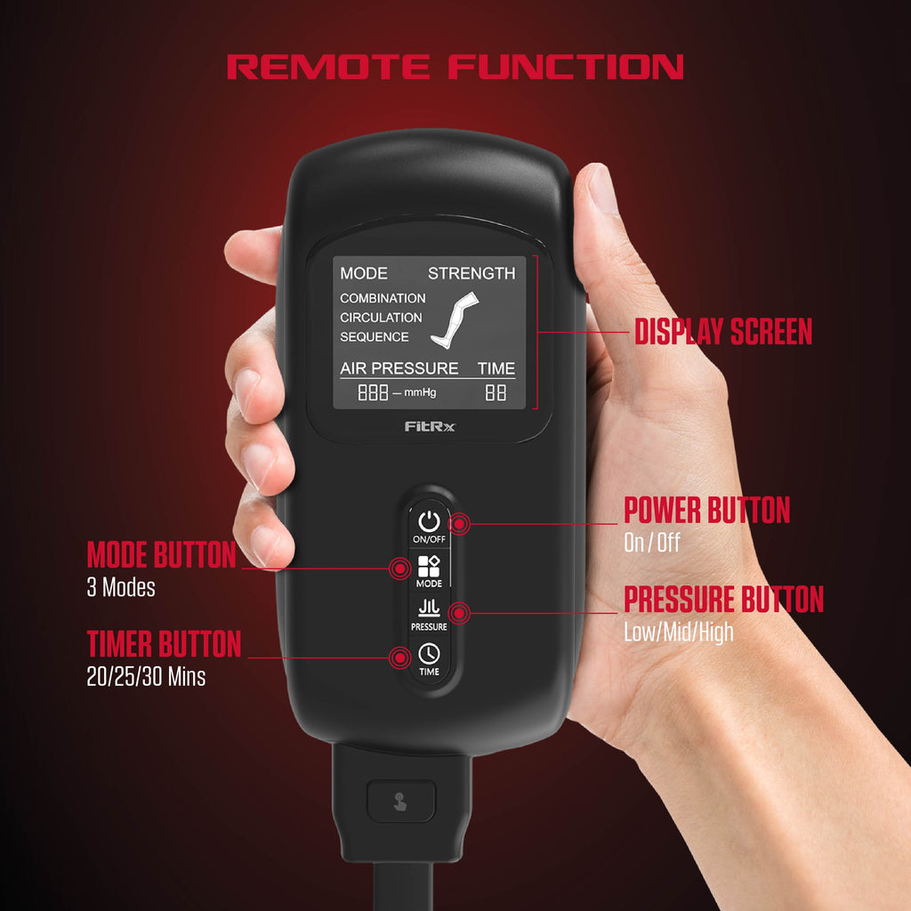Max Pro Full Leg Compression Massager, Air Compression Leg Massager with 3 Modes, y Boots for Circulation, Muscle Rel... - Image 3