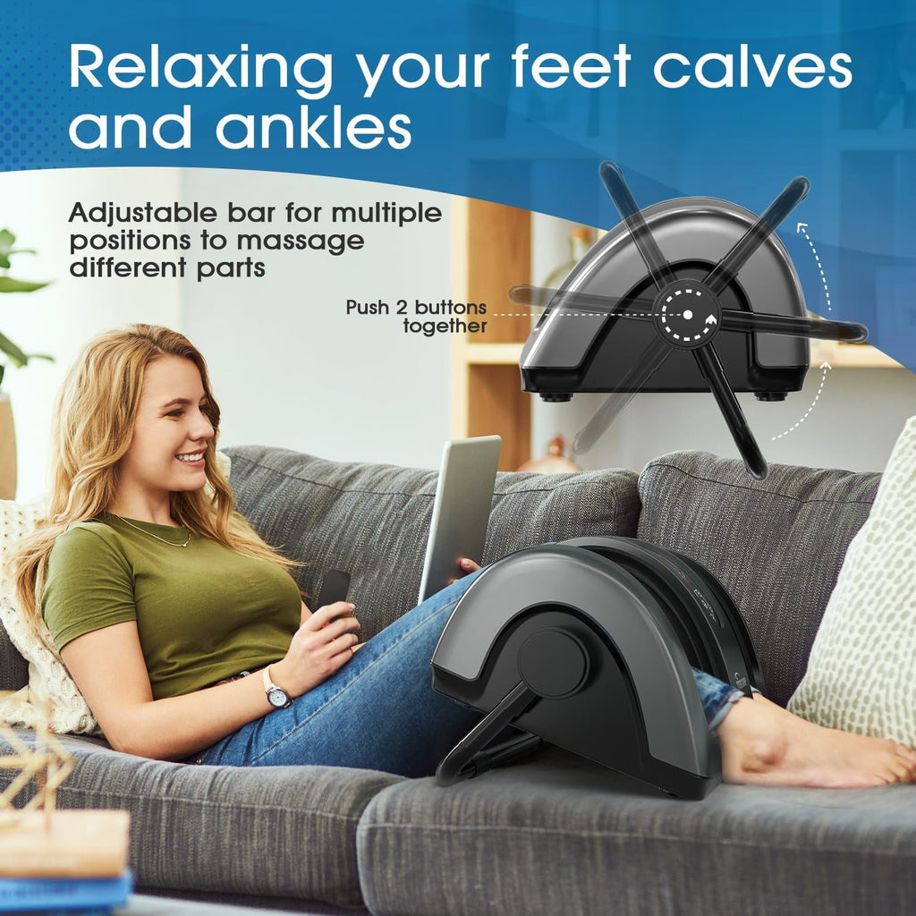 Massager with Heat: Eligible Massager for Plantar Fasciitis, Neuropathy, Circulation and Pain Relief, Massage Feet/Le... - Image 3