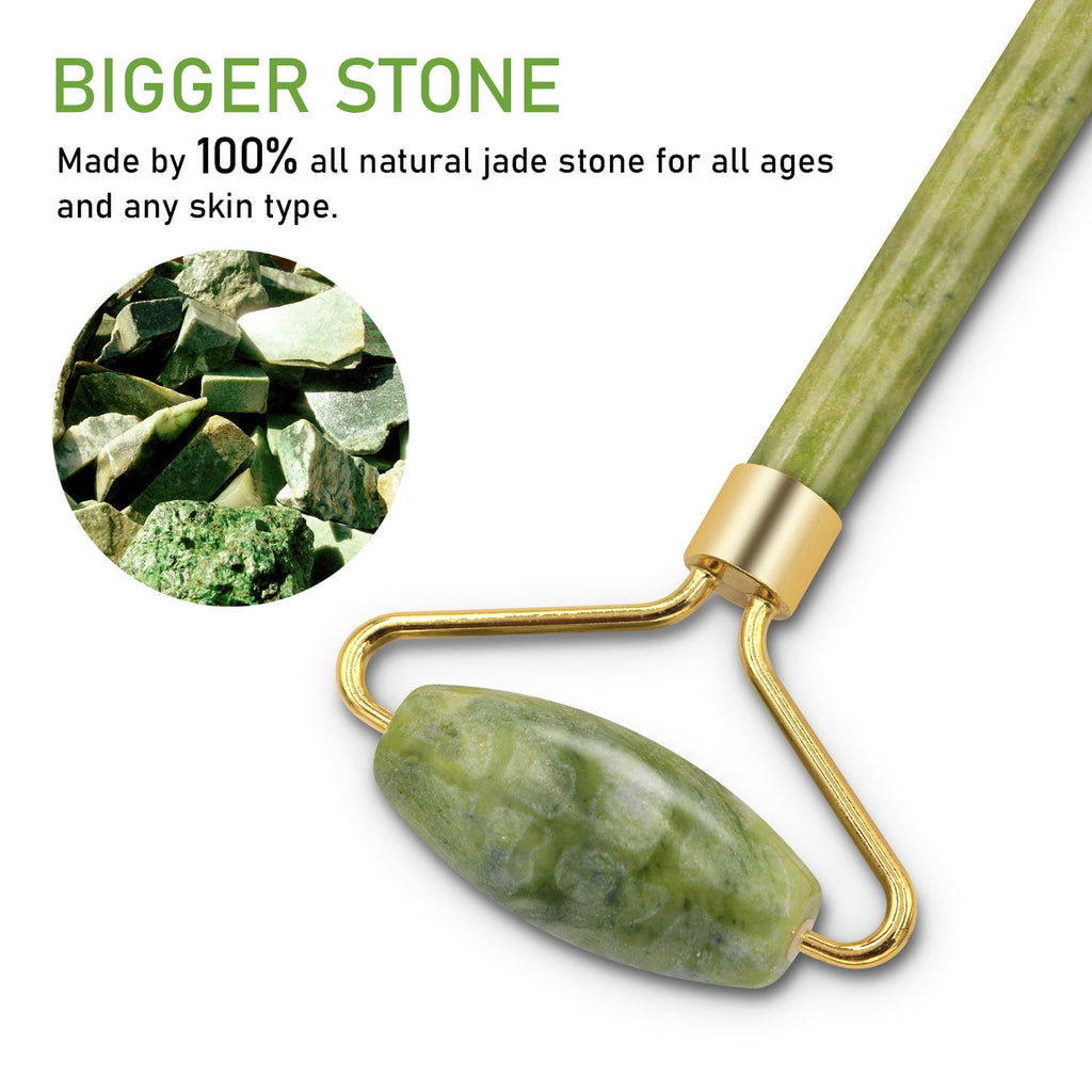 Sha Set for Face Roller Massage,Skin Care Tool for Wrinkles&Eye Puffiness Removal - Image 3