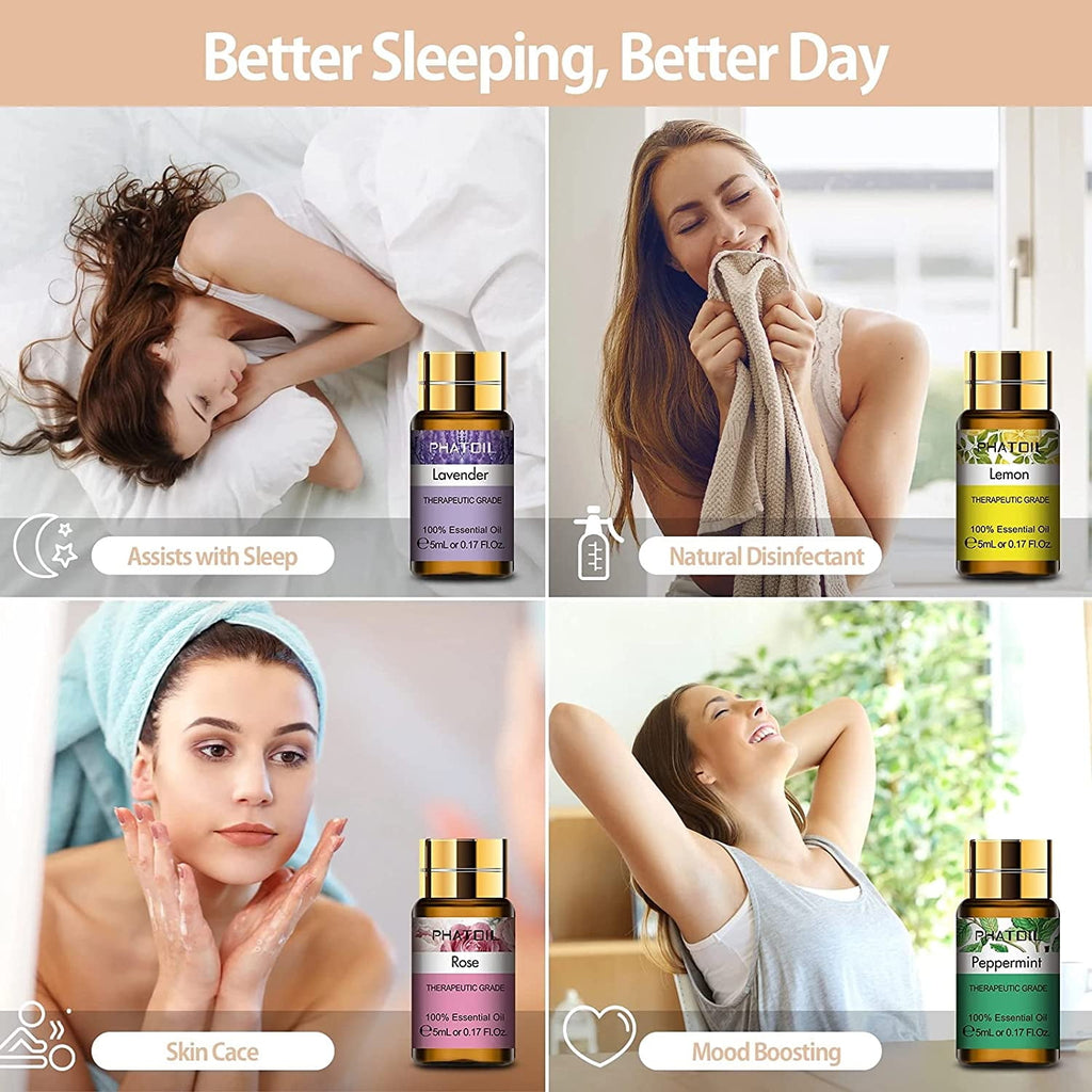 15pcs x 5ml Essential Oils Gift Set Perfect for Skin & Hair Care, Bath, Relaxation, Ideal for Aromatherapy Diffuser, ... - Image 3
