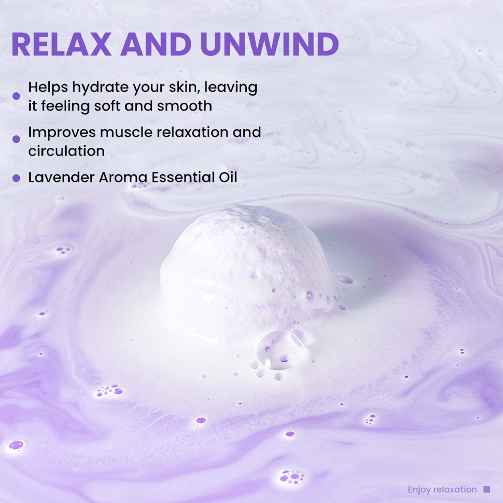 Set for Women Relaxing - 10 x 3.5oz Lavender Scent Fizzies Set, Mothers Day Birthday s for Her - Image 3