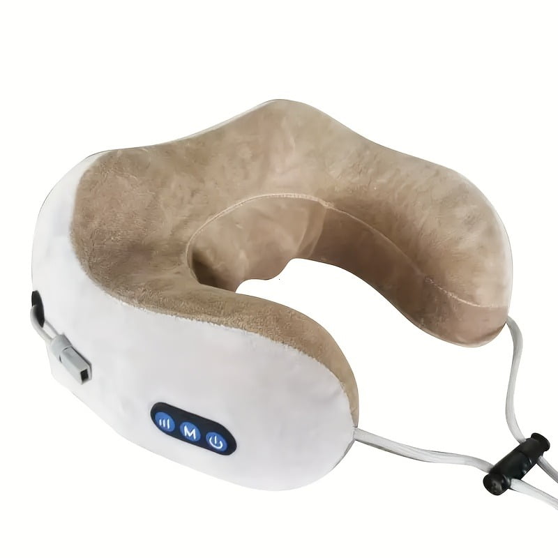 Electric Neck Massager, U-shaped Massage Pillow, Neck Massager, Durable Memory Sponge, Massage Pillow with Heat, Deep... - Image 6