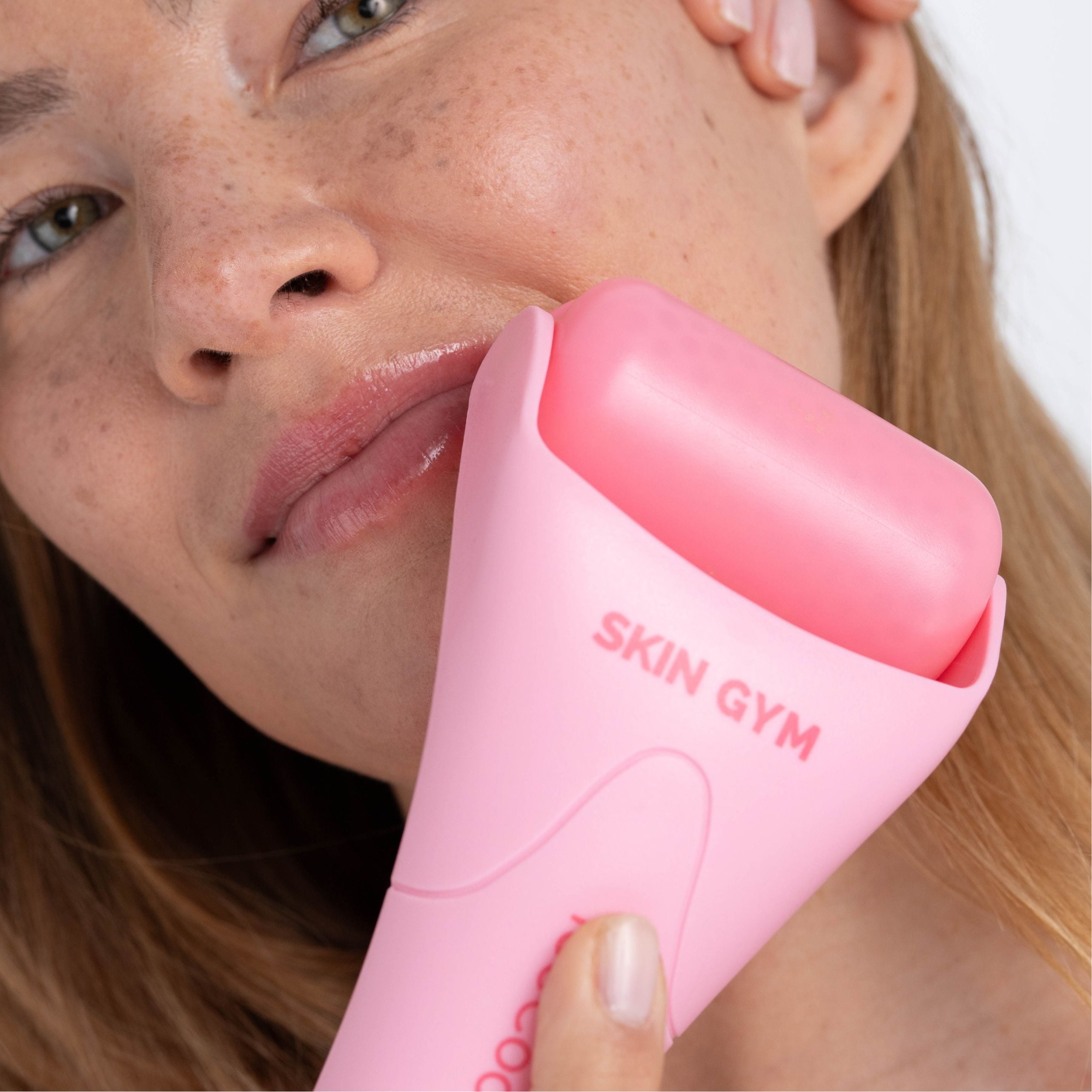 Pink Cool CryoGel Ice Roller for De-puffing and Soothing , Reduces Redness and Calms Irritation with Cryo-Therapy and... - Image 2