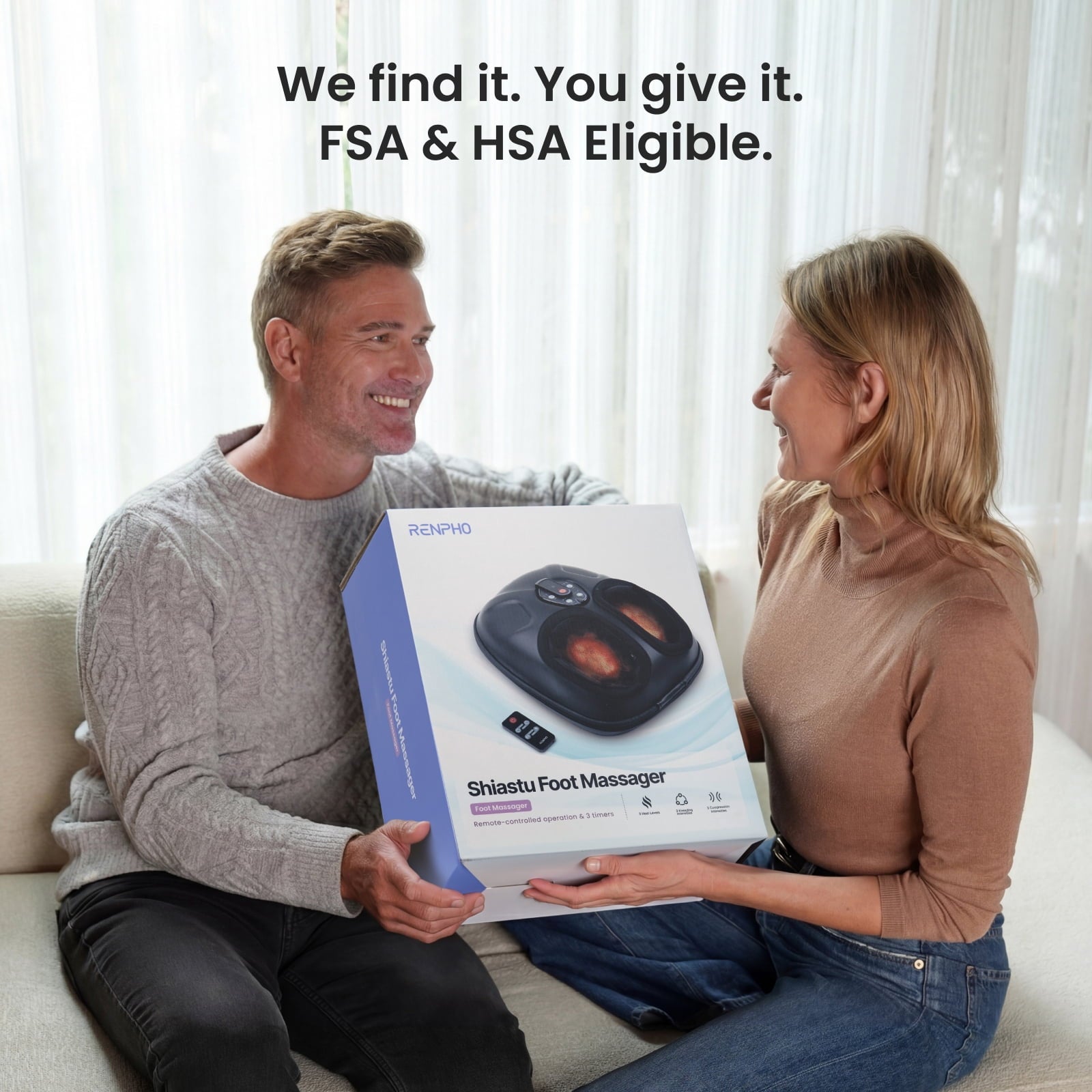 with Heat, Shiatsu Machine for Neuropathy Pain and 10 Air Compression, Eligible Products, Mothers Day Gifts for Mom W... - Image 5