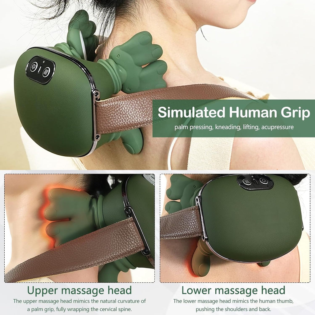 with Real Hand Simulation, Wireless Portable and Back , 4D Kneading Massage Design for Pain Relief and Muscle Relax G... - Image 6