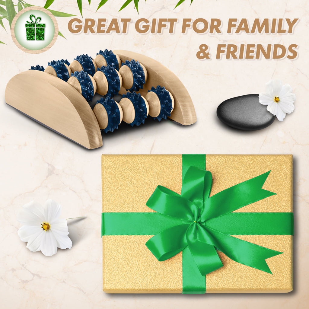Massager for Plantar Fasciitis Relief Wooden Massage - Image 6