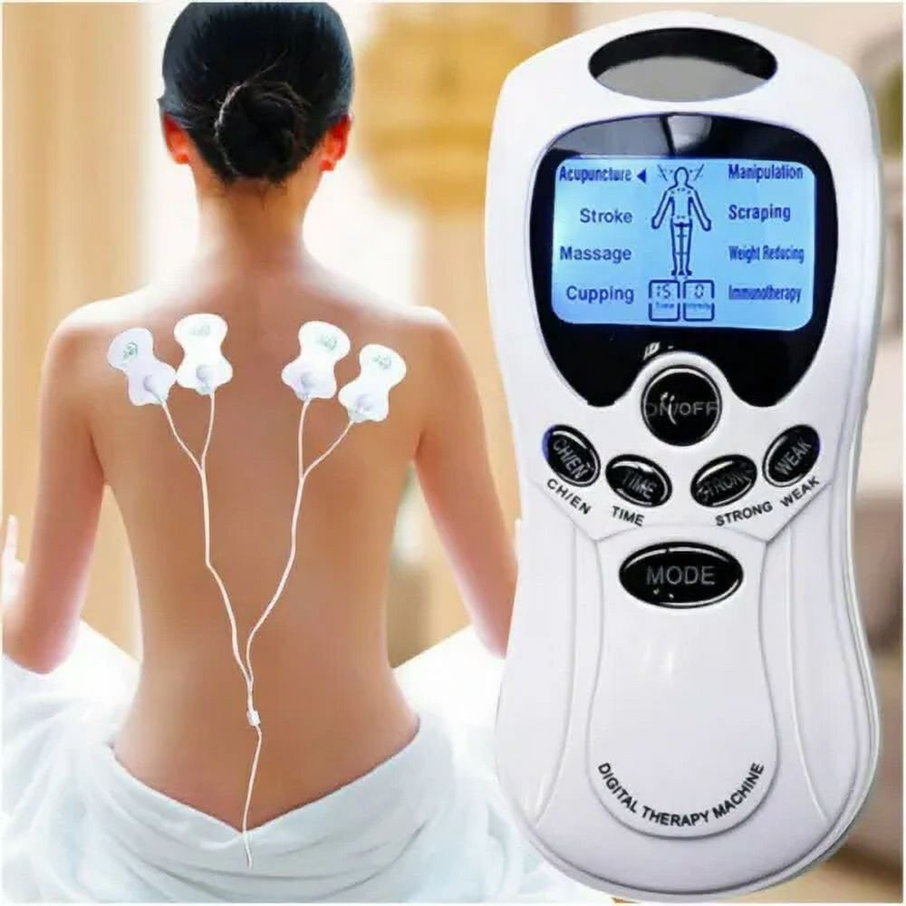 Electronic Pulse Massager for Electrotherapy Pain Therapy Muscle Stimulator Massager, 8 Modes and 4 Pads, Electric Ma... - Image 3