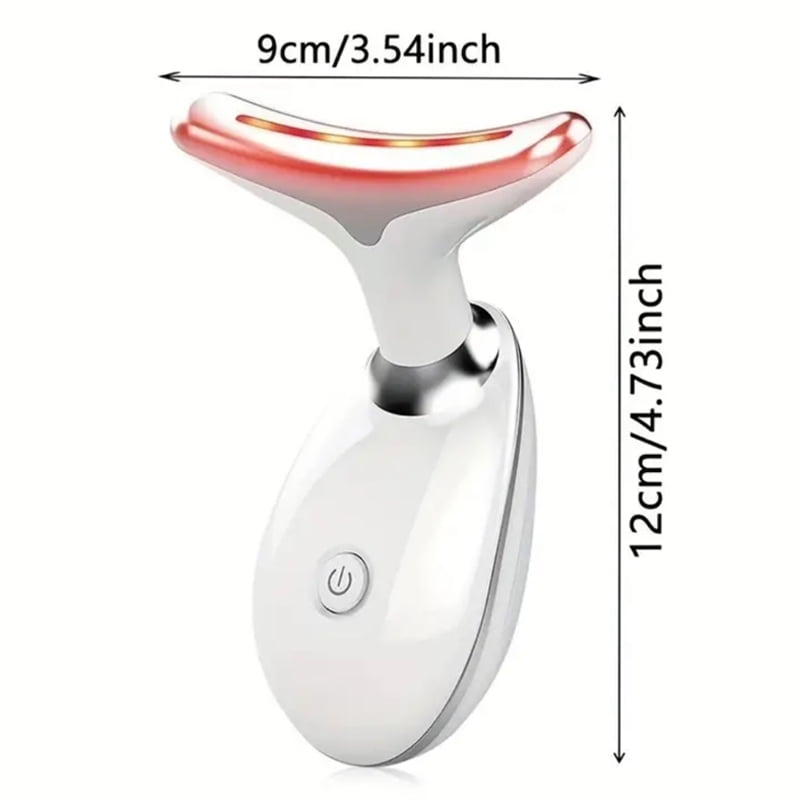 7-in-1 LED Electronic Facial Massager Beauty Neck Instrument Skincare Facial Massager Skin Care Vibration Double Chin... - Image 2